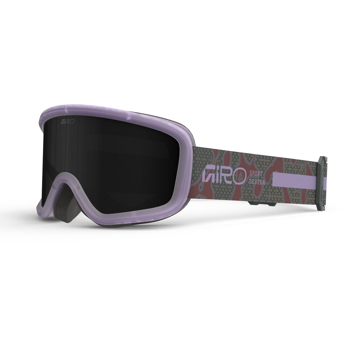Giro Kids' Chico 2.0 Snow Goggle - Lavender/Maroon/Black - Traditional Goggle