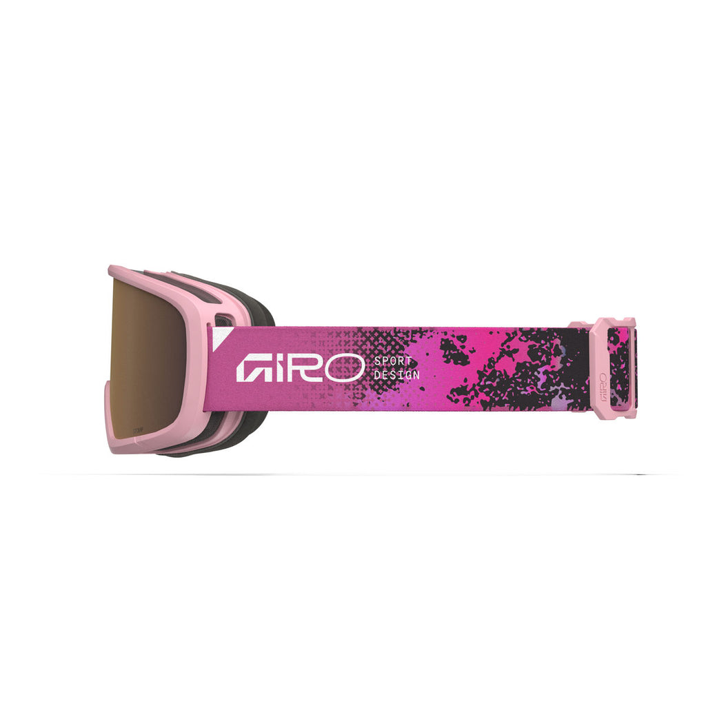 Giro Kids' Stomp AR40 Snow Goggle - Neon Pink/Amber Rose - Giro Traditional Goggle - alternate view 2