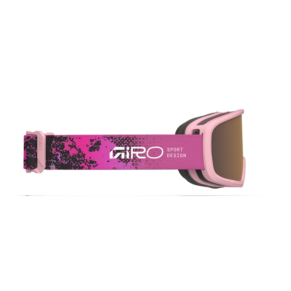 Giro Kids' Stomp AR40 Snow Goggle - Neon Pink/Amber Rose - Giro Traditional Goggle - alternate view 3