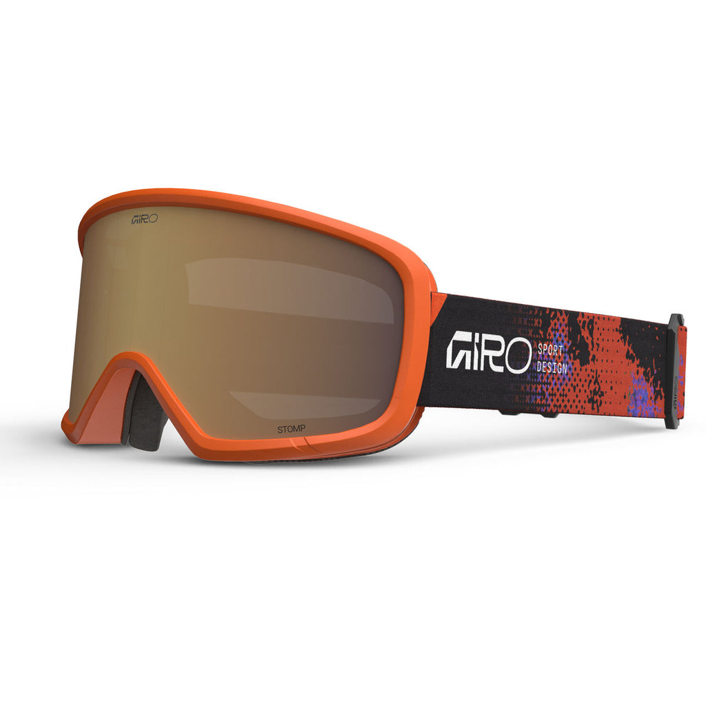 Giro Kids' Stomp AR40 Snow Goggle - Orange/Amber Rose - Giro Traditional Goggle