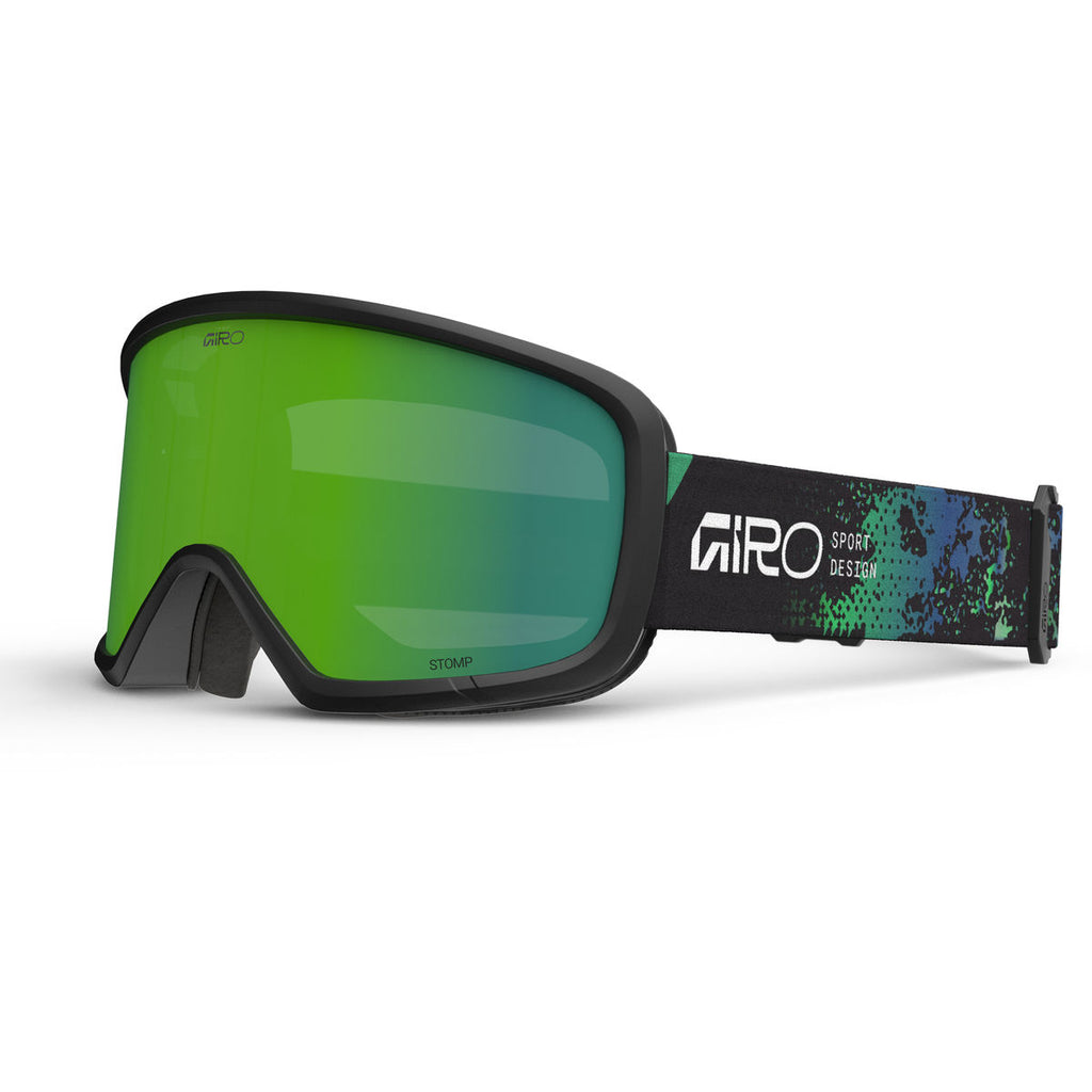 Giro Kids' Stomp Snow Goggle - Blue/Green - Giro Traditional Goggle