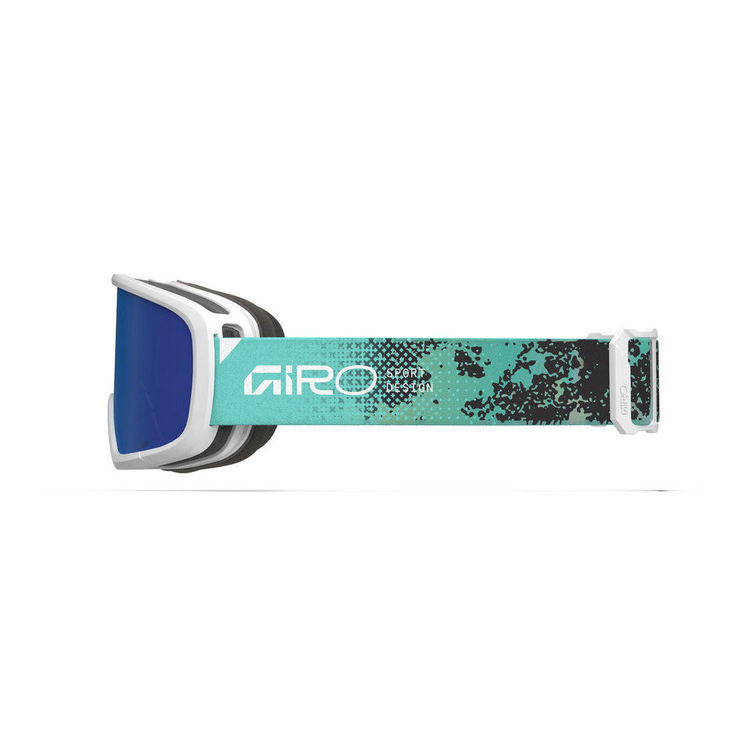 Giro Kids' Stomp Snow Goggle - Glacier Green/Grey Cobalt - Giro Traditional Goggle - alternate view 2