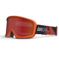 Giro Kids' Stomp Snow Goggle - Orange/Amber Scarlet - Traditional Goggle