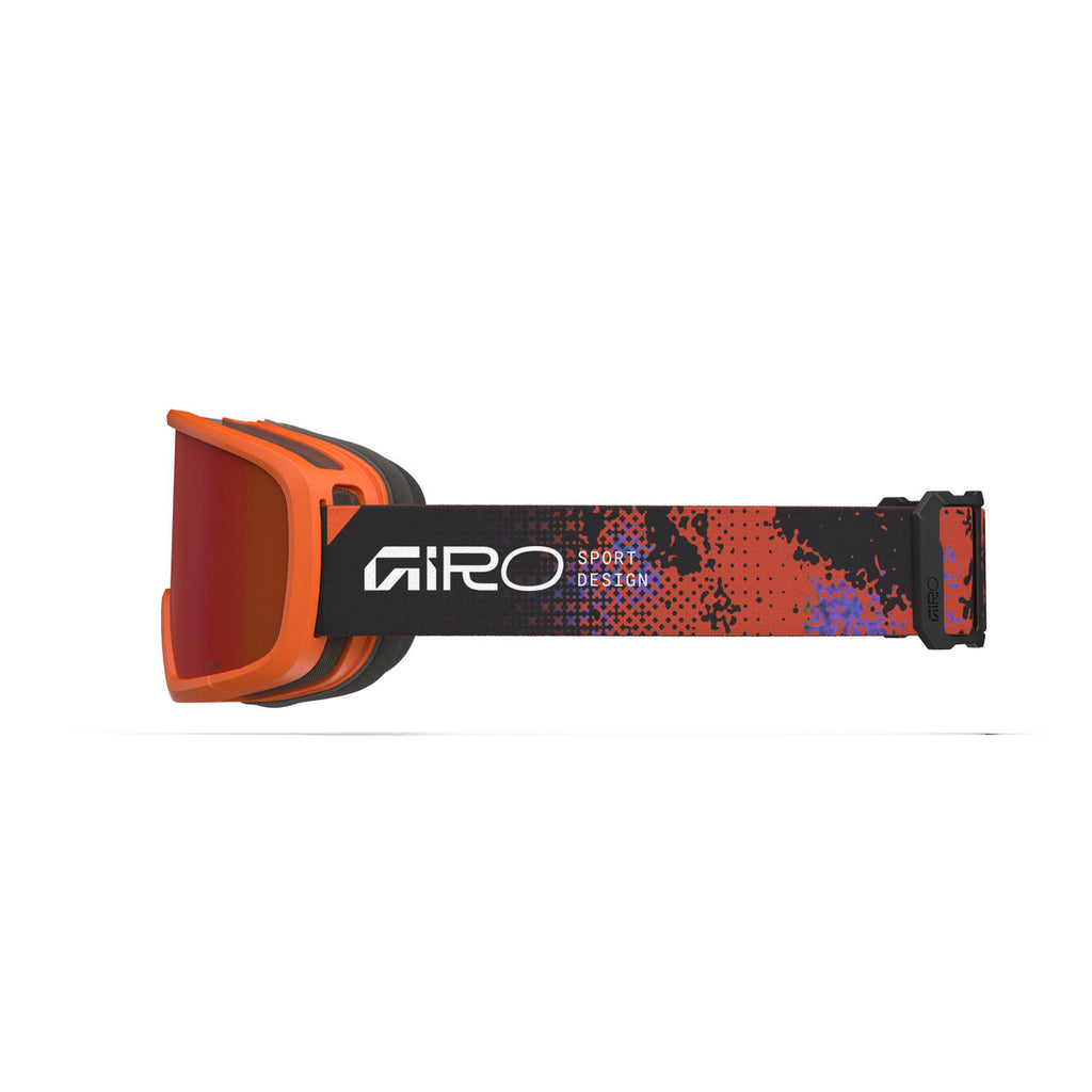 Giro Kids' Stomp Snow Goggle - Orange/Amber Scarlet - Giro Traditional Goggle - alternate view 2