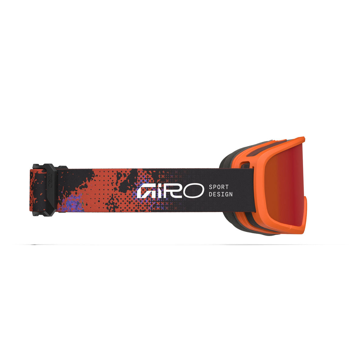 Giro Kids' Stomp Snow Goggle - Orange/Amber Scarlet - Giro Traditional Goggle - alternate view 3
