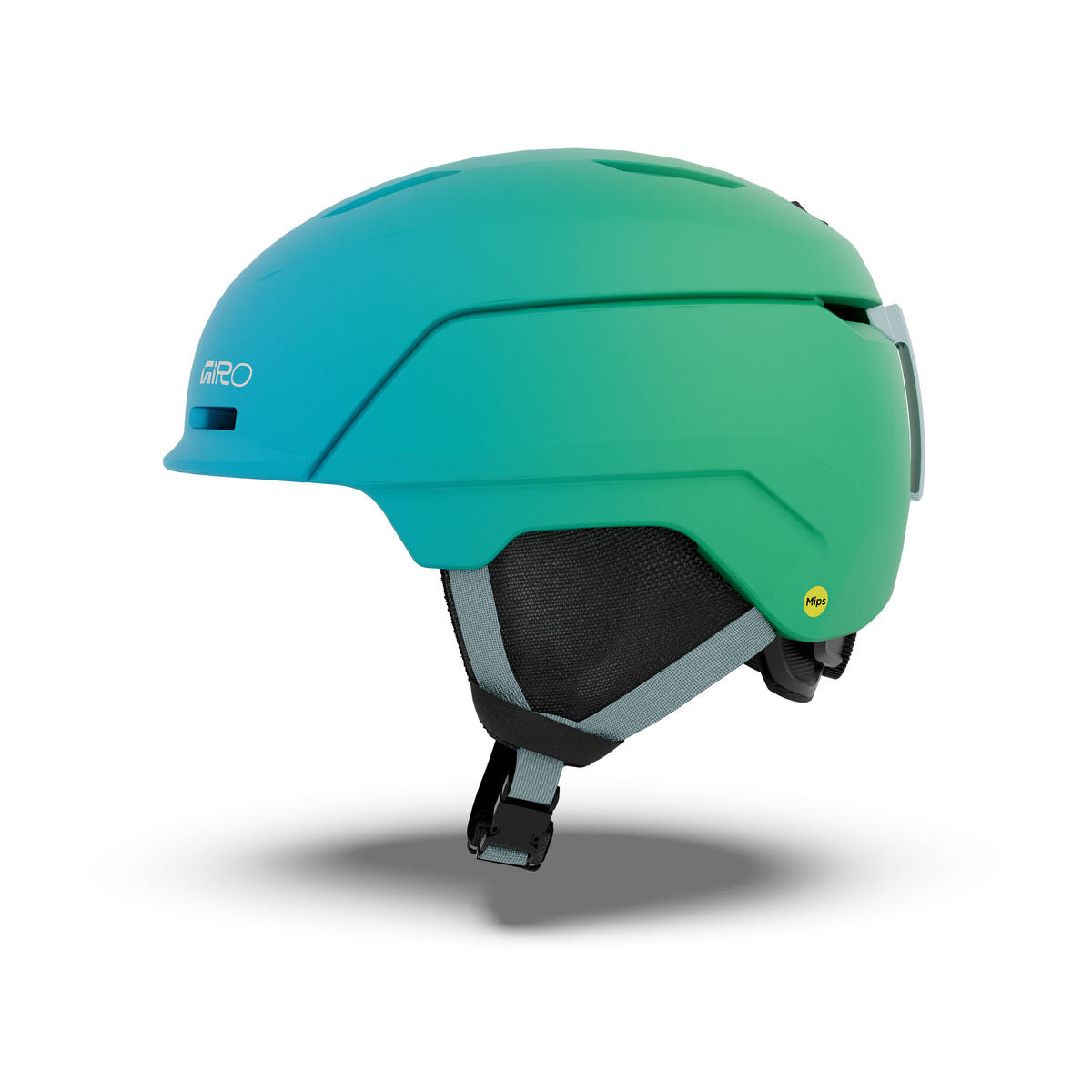 Giro Kids' Neo MIPS Jr. II Snow Helmet - Blue/Green - Giro Mips - alternate view 2