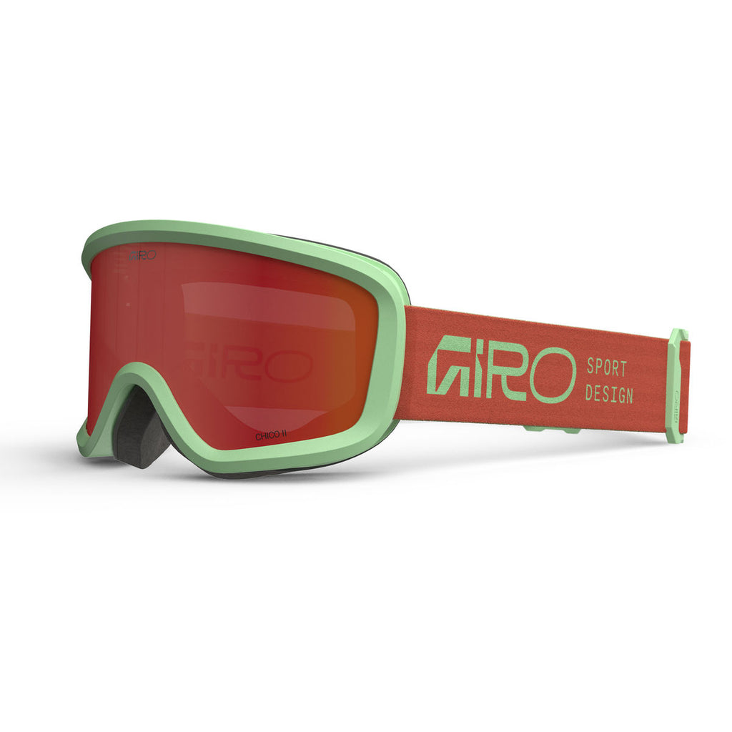 Giro Kids' Chico 2.0 Snow Goggle - Paradise/Amber/Amber Scarlet - Traditional Goggle