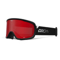 Giro Roam Snow Goggle - Black/Amber Scarlet - Traditional Goggle