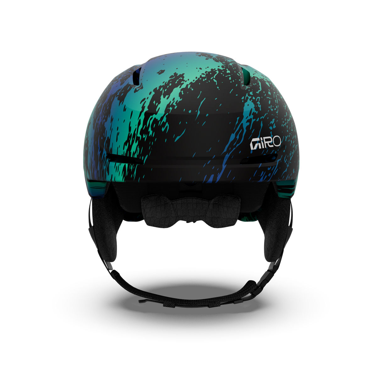 Giro Kids' Spur MIPS Snow Helmet - Blue/Green Surge - Giro Mips - alternate view 3