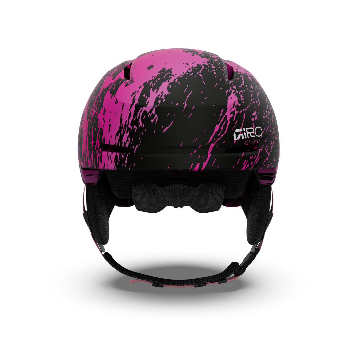 Giro Kids' Spur MIPS Snow Helmet - Neon Pink Surge - Giro Mips - alternate view 3