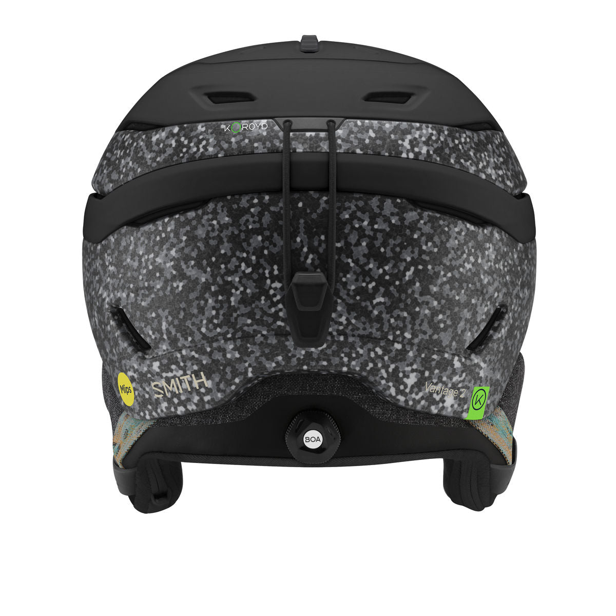 Smith Vantage 2 MIPS Snow Helmet - Matte Black / Translucent Htgt - Smith Mips - alternate view 2