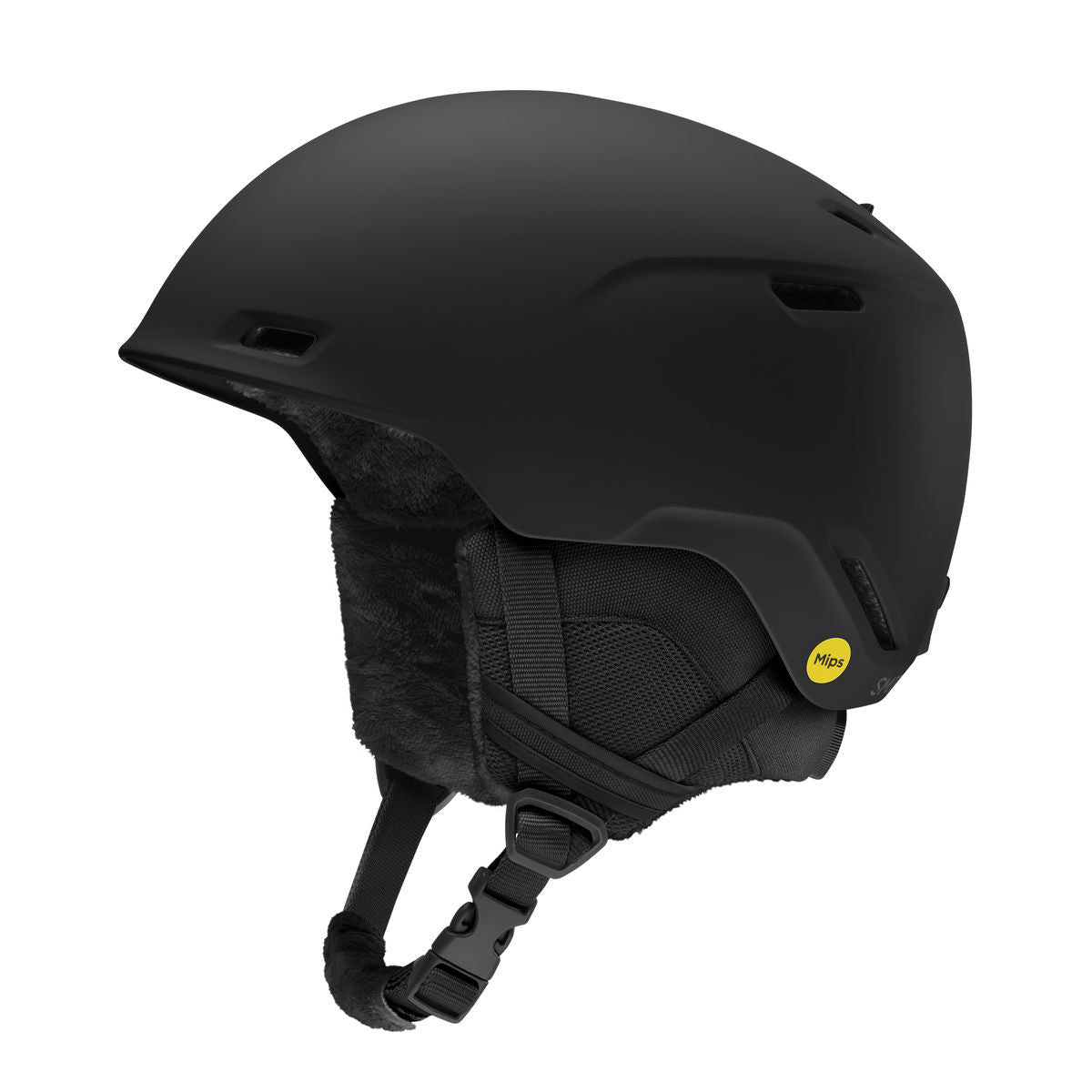 Smith Kids' Cache Jr. MIPS Snow Helmet - Matte Black - Smith Mips