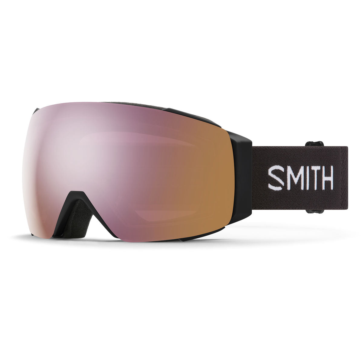 Smith I/O MAG Snow Goggle - Black / ChromaPop Everyday Rose Gold Mirror - Smith MAG Goggle