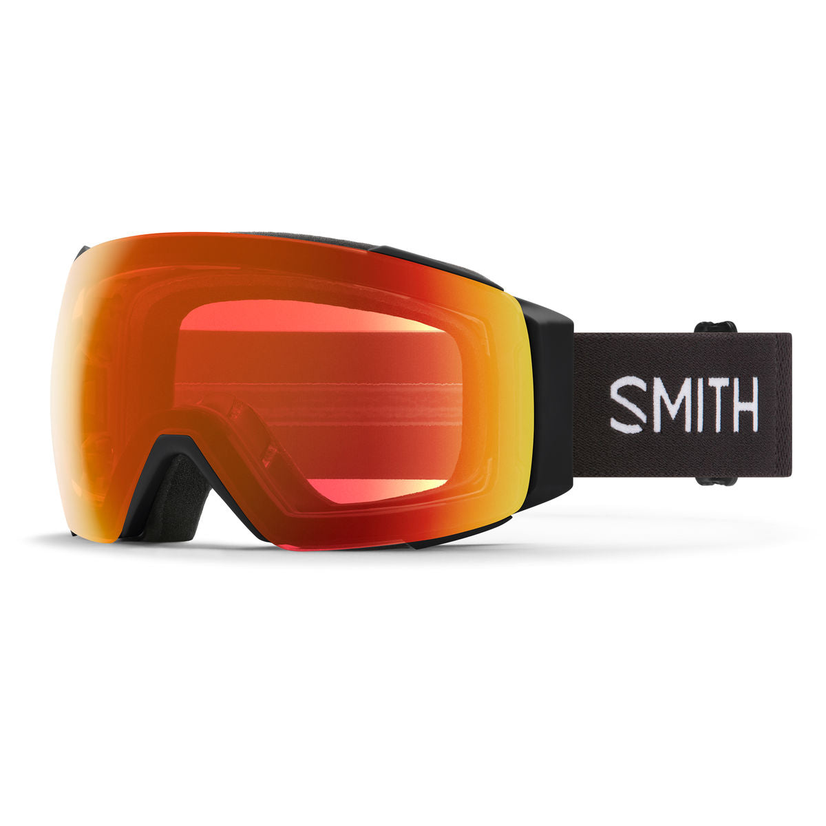 Smith I/O MAG Snow Goggle - Black / ChromaPop Everyday Red Mirror - Smith MAG Goggle