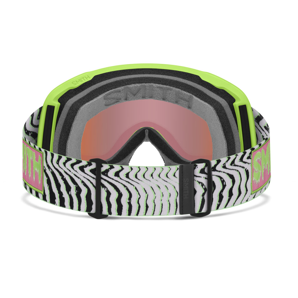 Smith Shakedown Snow Goggle - Slime Static Shag / ChromaPop Everyday Green Mirror - Smith Traditional Goggle - alternate view 2