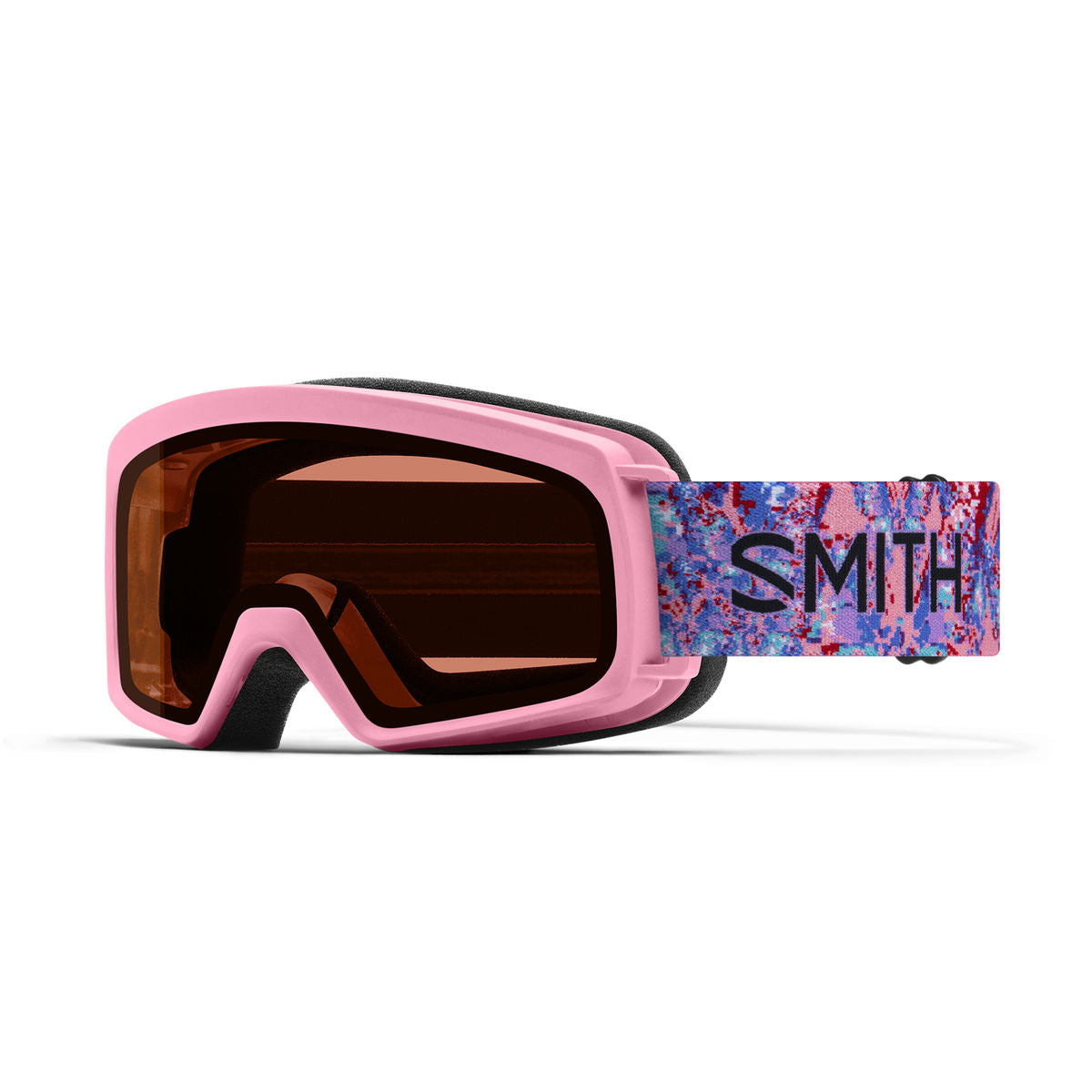 Smith Kids' Rascal Snow Goggle - Bright Pink LoFi Butterfly / RC36 - Smith Traditional Goggle