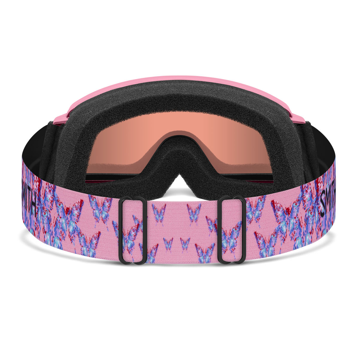 Smith Kids' Rascal Snow Goggle - Bright Pink LoFi Butterfly / RC36 - Smith Traditional Goggle - alternate view 2