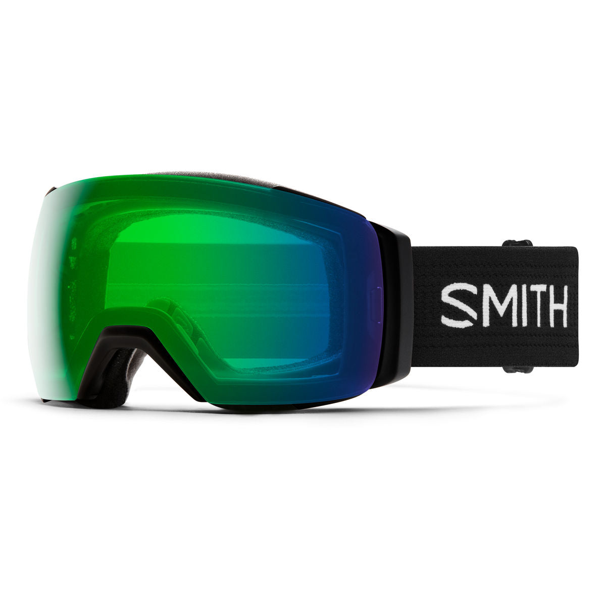 Smith I/O MAG XL Snow Goggle - Black / ChromaPop Everyday Green Mirror - Smith MAG Goggle