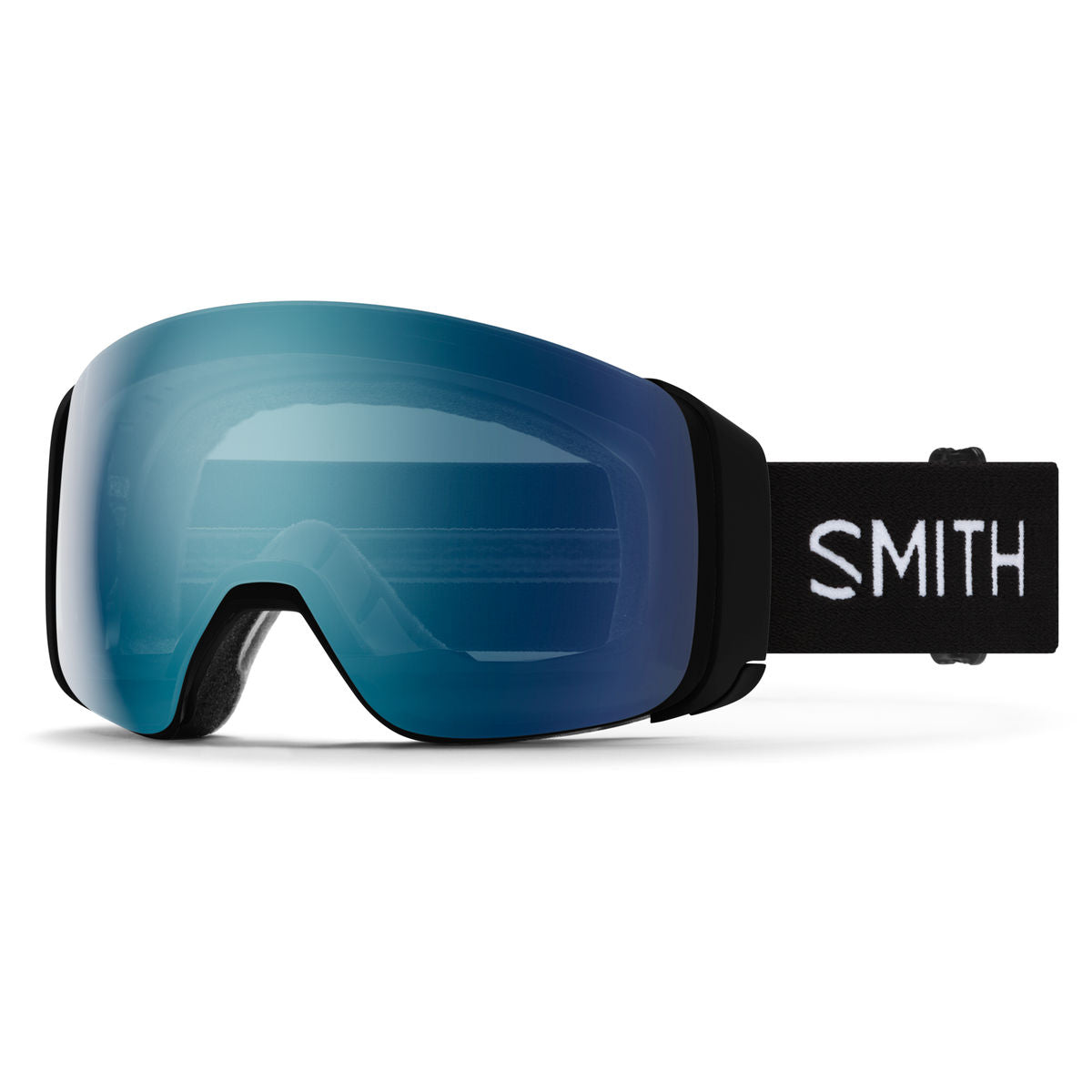 Smith 4D MAG Snow Goggle - Black / ChromaPop Everyday Blue Mirror - Smith MAG Goggle