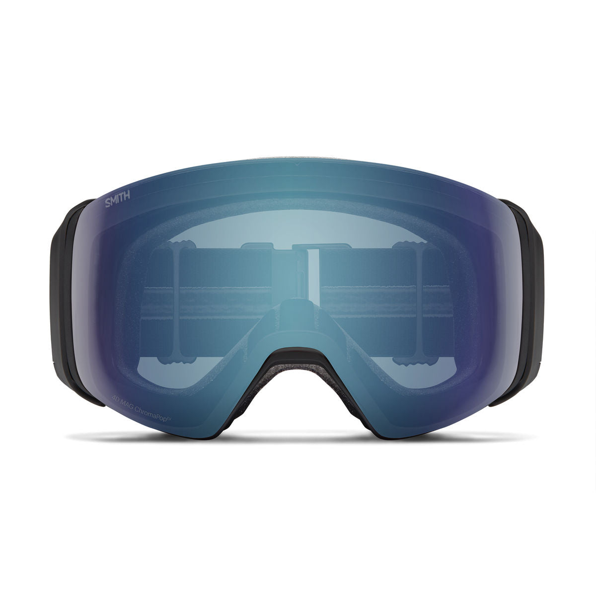 Smith 4D MAG Snow Goggle - Black / ChromaPop Everyday Blue Mirror - Smith MAG Goggle - alternate view 3