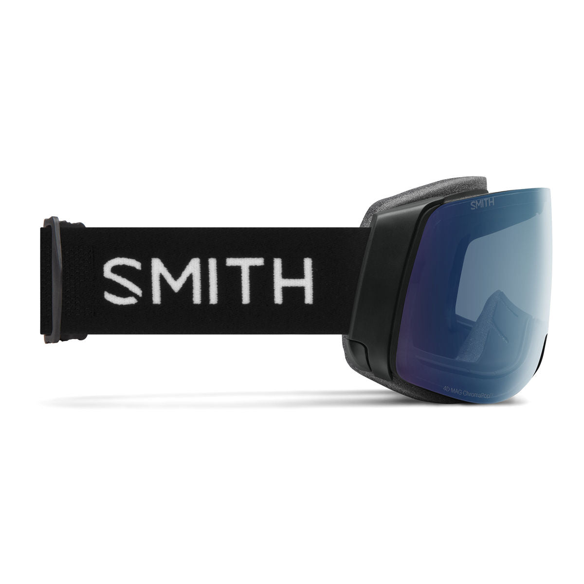 Smith 4D MAG Snow Goggle - Black / ChromaPop Everyday Blue Mirror - Smith MAG Goggle - alternate view 4