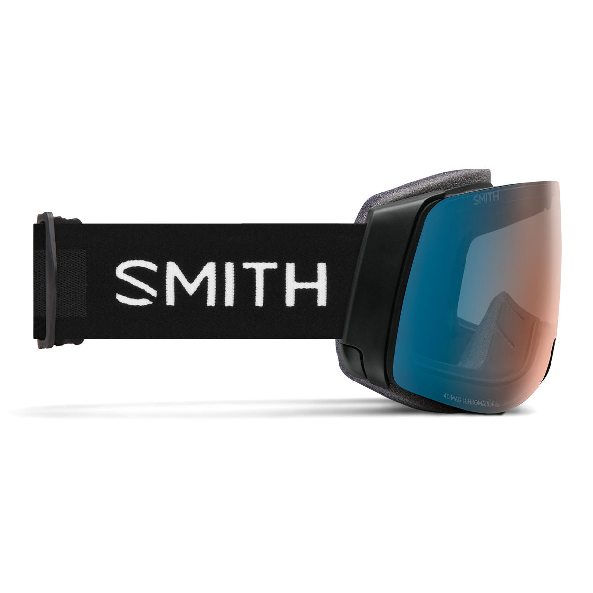 Smith 4D MAG Snow Goggle - Black / ChromaPop Pro Photochromic Blue Mirror - Smith MAG Goggle - alternate view 2
