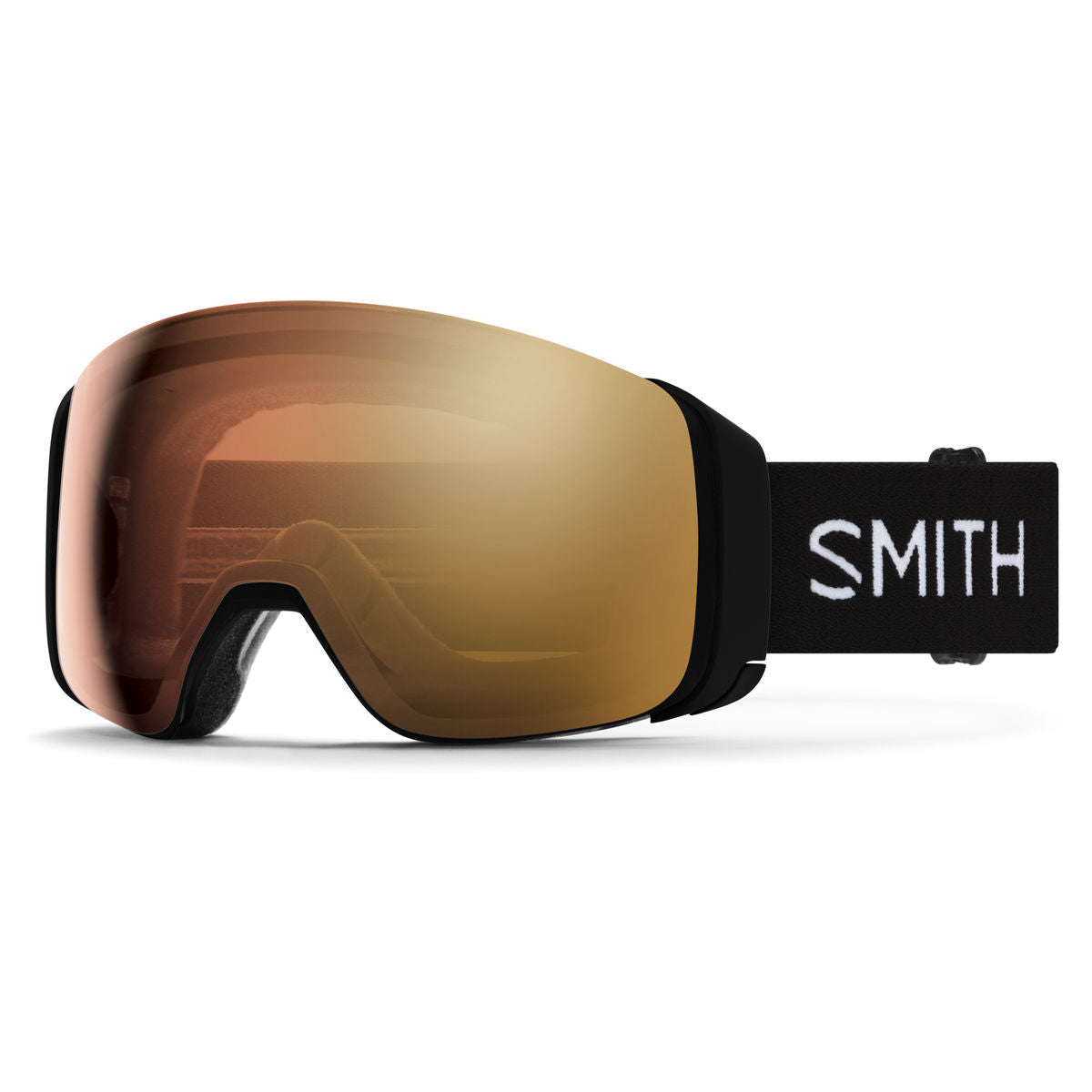 Smith 4D MAG Snow Goggle - Black / ChromaPop Pro Photochromic Gold Mirror - Smith MAG Goggle