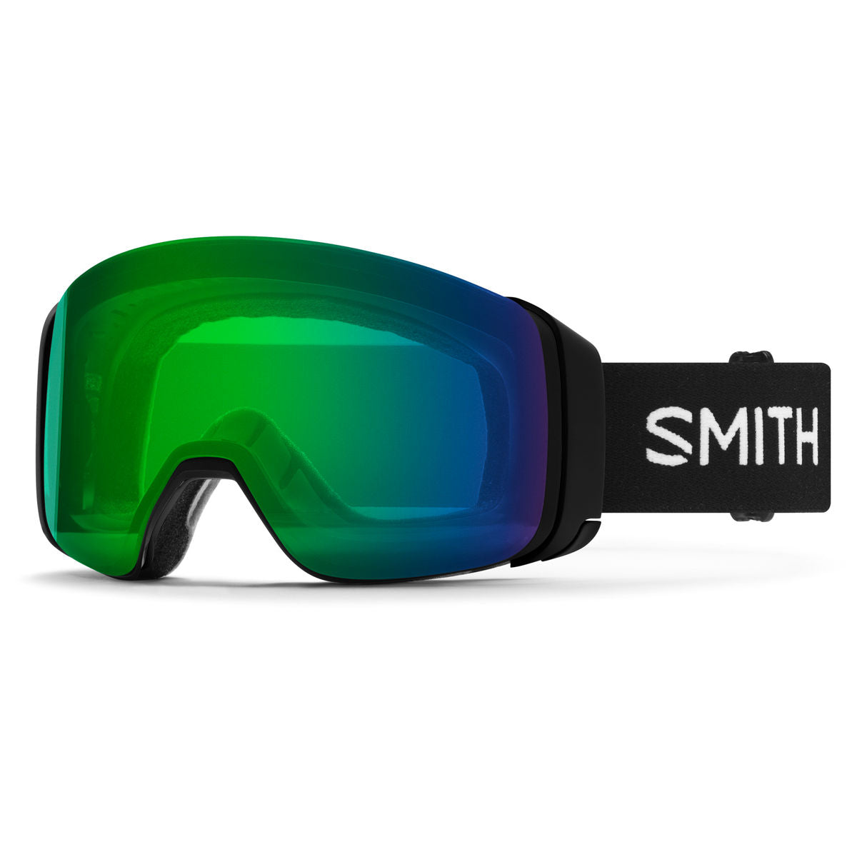 Smith 4D MAG Snow Goggle - Black / ChromaPop Everyday Green Mirror - Smith MAG Goggle