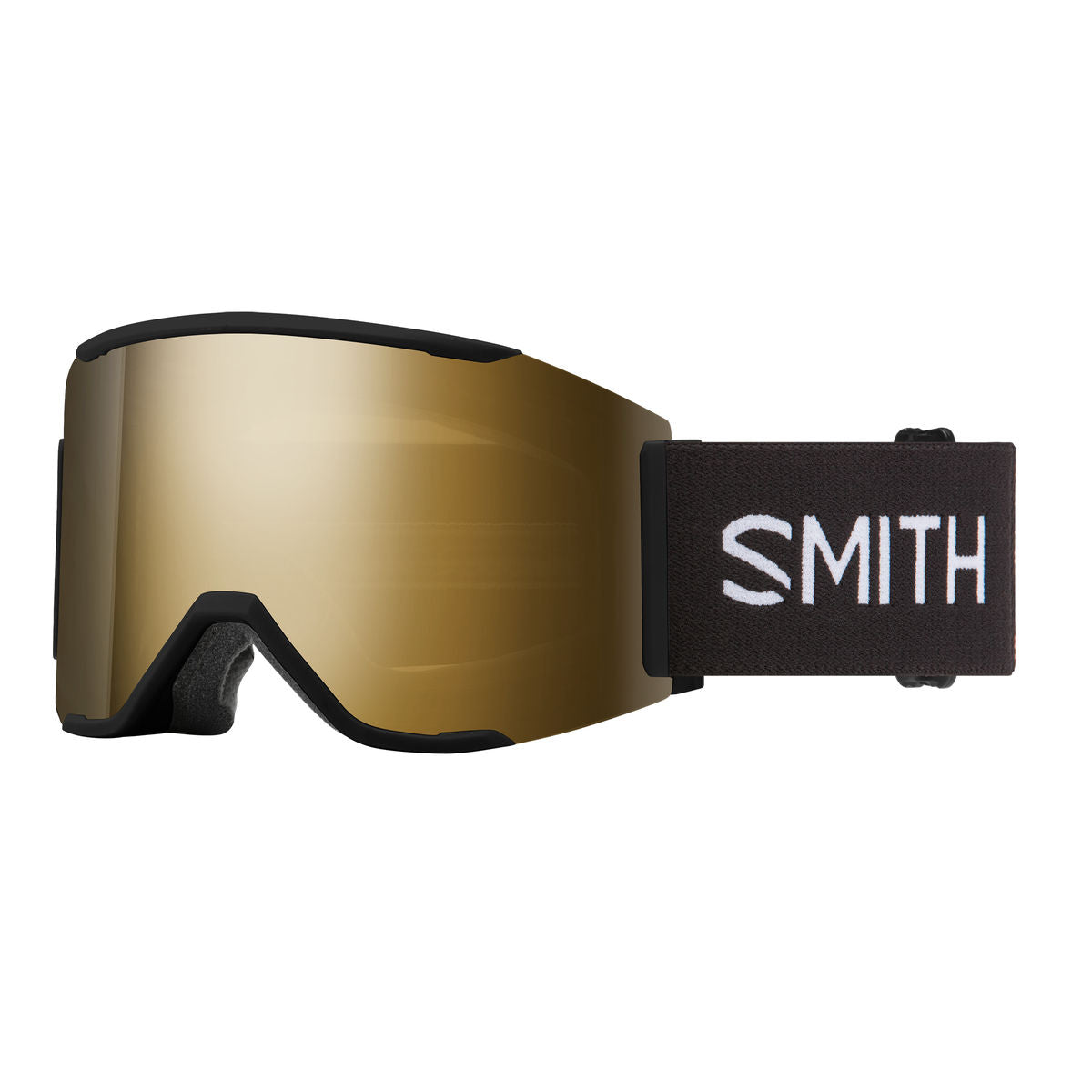 Smith Squad MAG Snow Goggle - Black / ChromaPop Sun Black Gold Mirror - Smith MAG Goggle