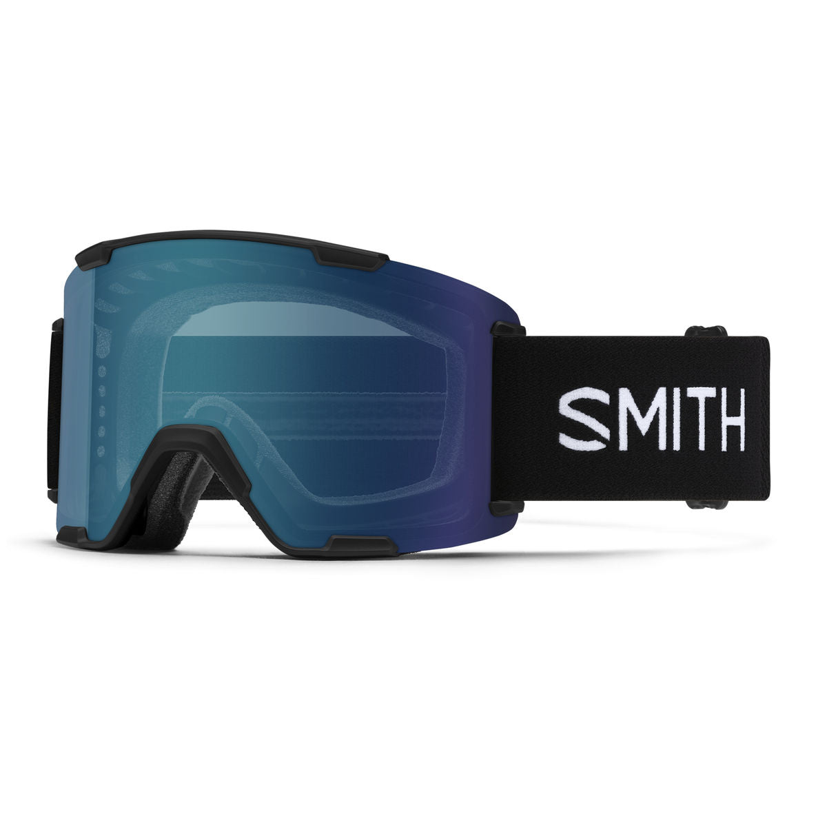 Smith Stash XL Snow Goggle - Black / ChromaPop Everyday Blue Mirror - Smith Traditional Goggle