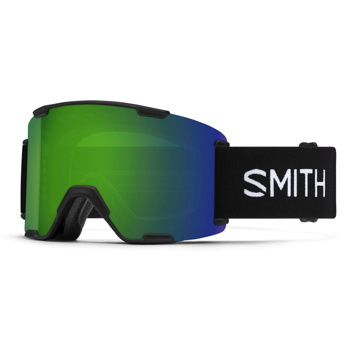 Smith Stash XL Snow Goggle - Black / ChromaPop Sun Green Mirror - Smith Traditional Goggle