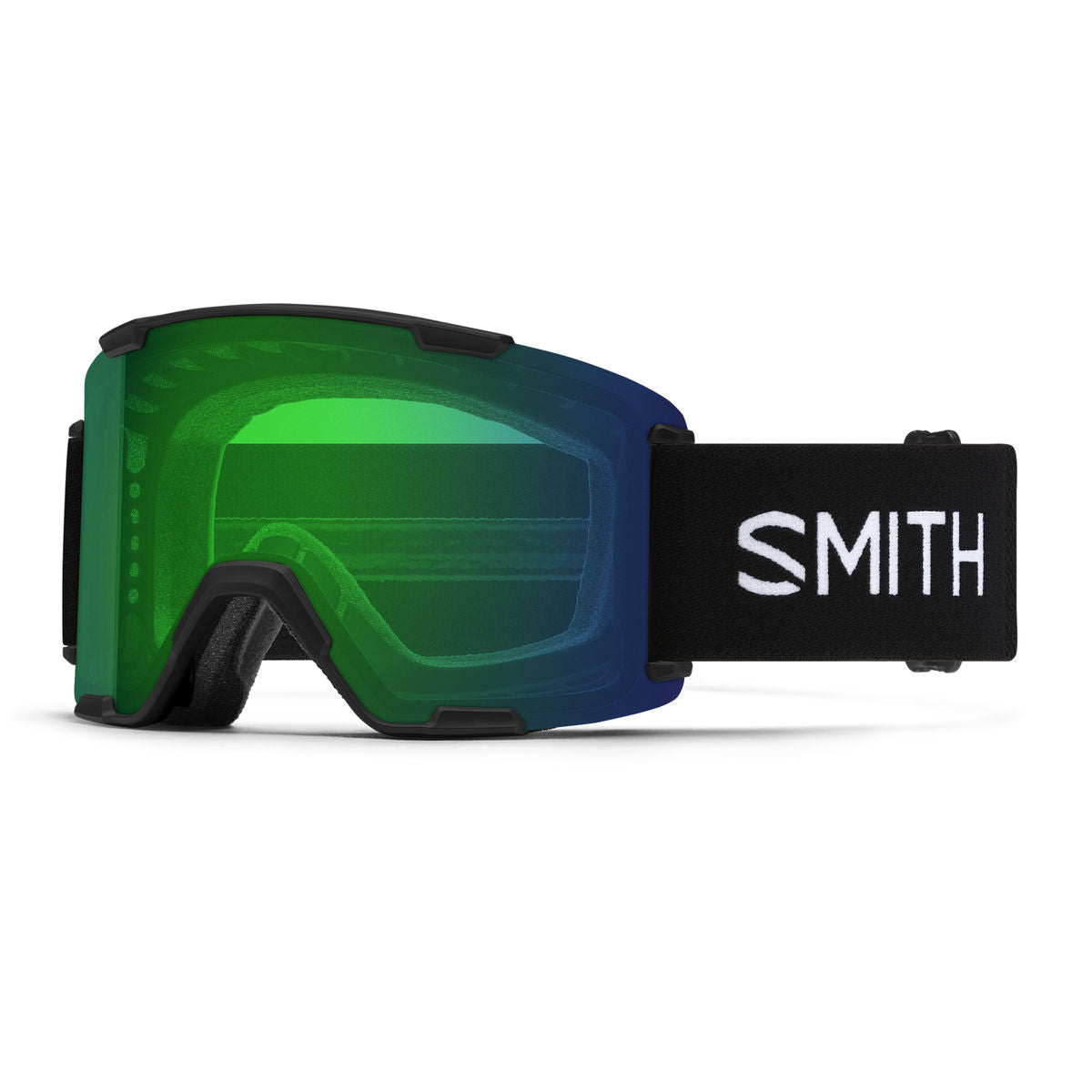 Smith Stash XL Snow Goggle - Black / ChromaPop Everyday Green Mirror - Smith Traditional Goggle