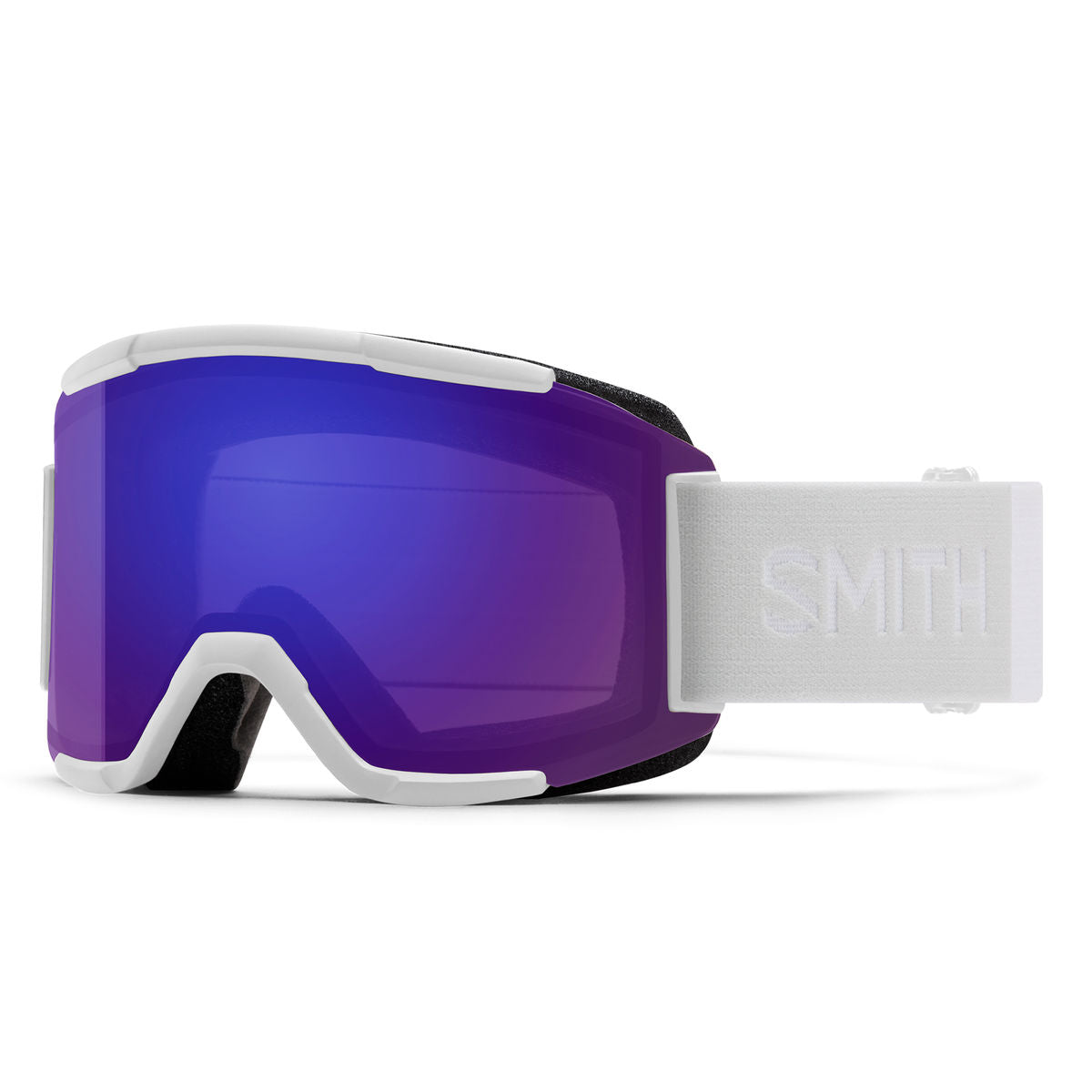Smith Squad Snow Goggle - White Vapor / ChromaPop Everyday Violet Mirror - Smith Traditional Goggle