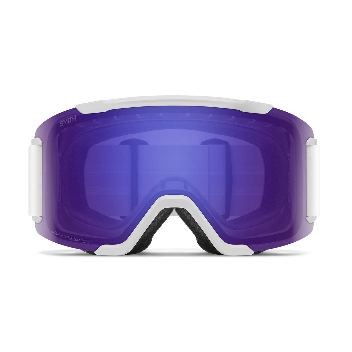Smith Squad Snow Goggle - White Vapor / ChromaPop Everyday Violet Mirror - Smith Traditional Goggle - alternate view 2