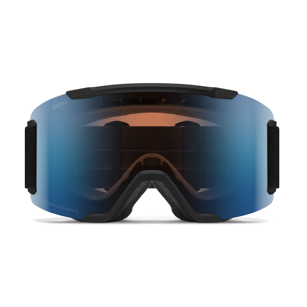 Smith Squad Snow Goggle - Black / ChromaPop Pro Photochromic Blue Mirror - Smith Traditional Goggle - alternate view 3