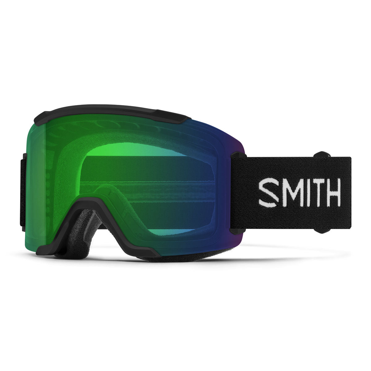 Smith Squad Snow Goggle - Black / ChromaPop Everyday Green Mirror - Smith Traditional Goggle