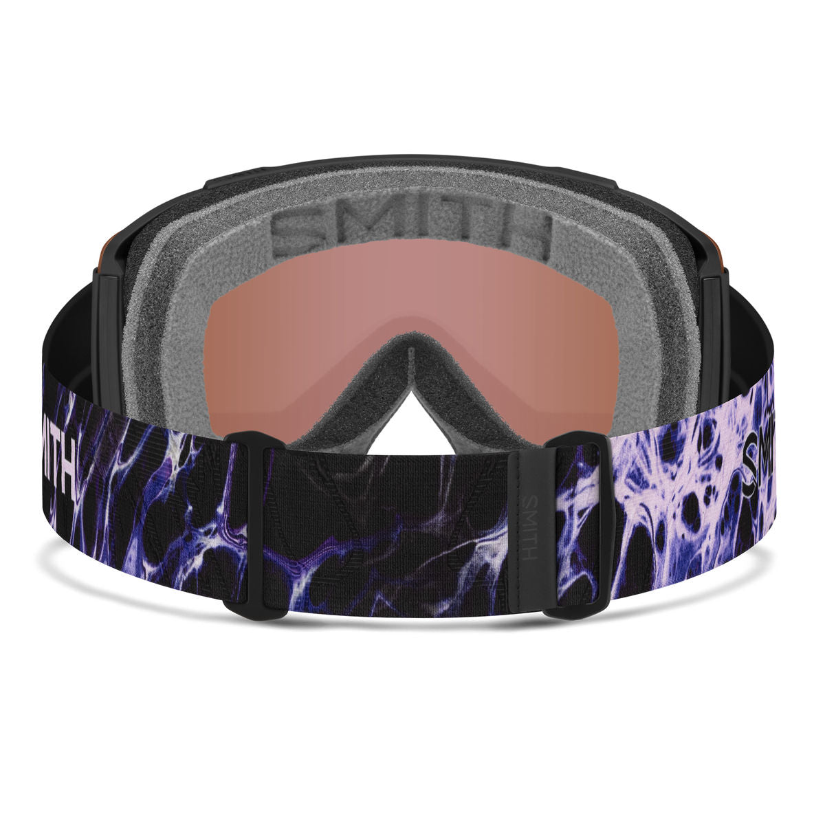 Smith Squad Snow Goggle - Black Flex Plasma / ChromaPop Everyday Violet Mirror - Smith Traditional Goggle - alternate view 2