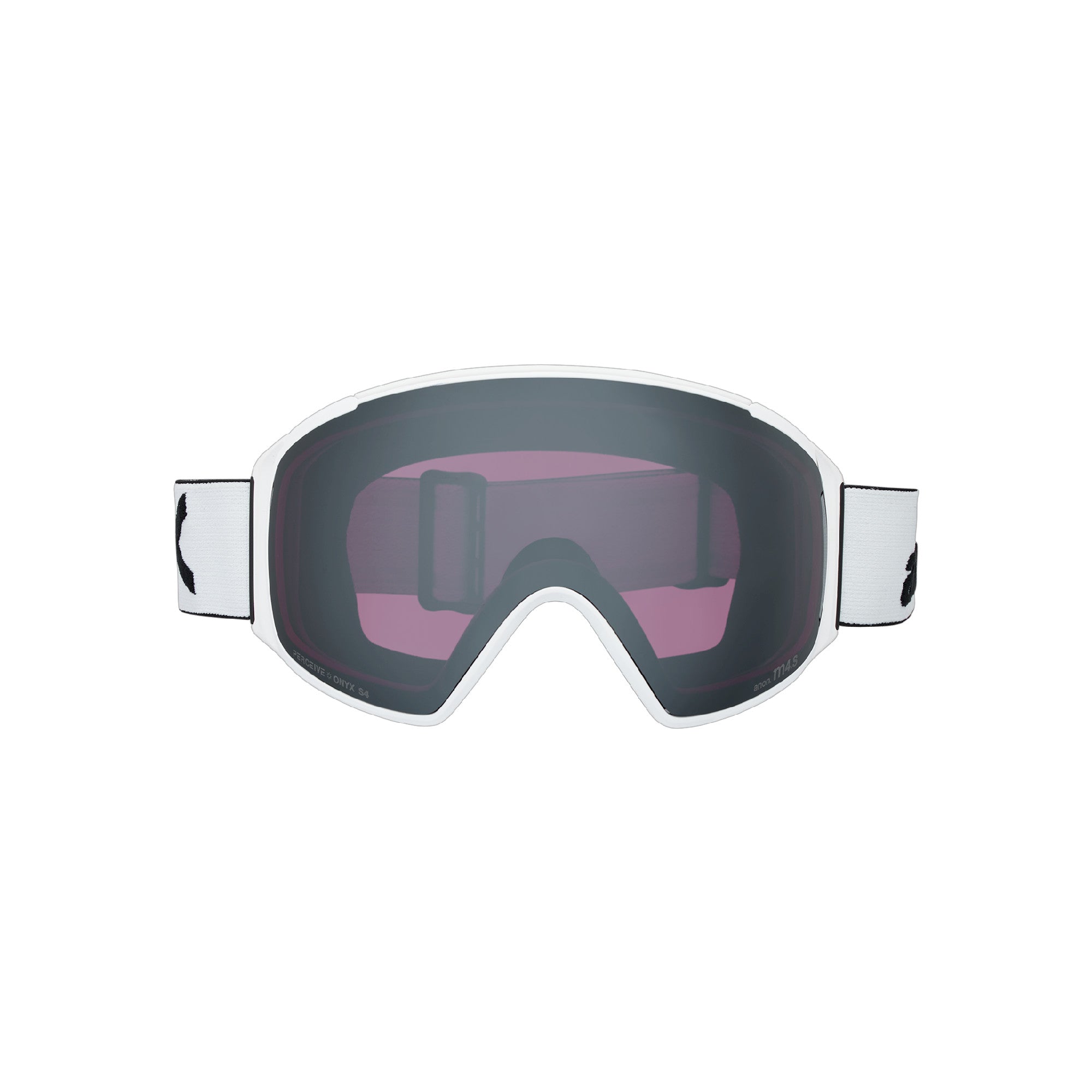 Anon M4S Goggles (Toric) + Bonus Lens + MFI® Face Mask - White Perceive Sunny Onyx OS Regular - Anon Magnatech Goggle