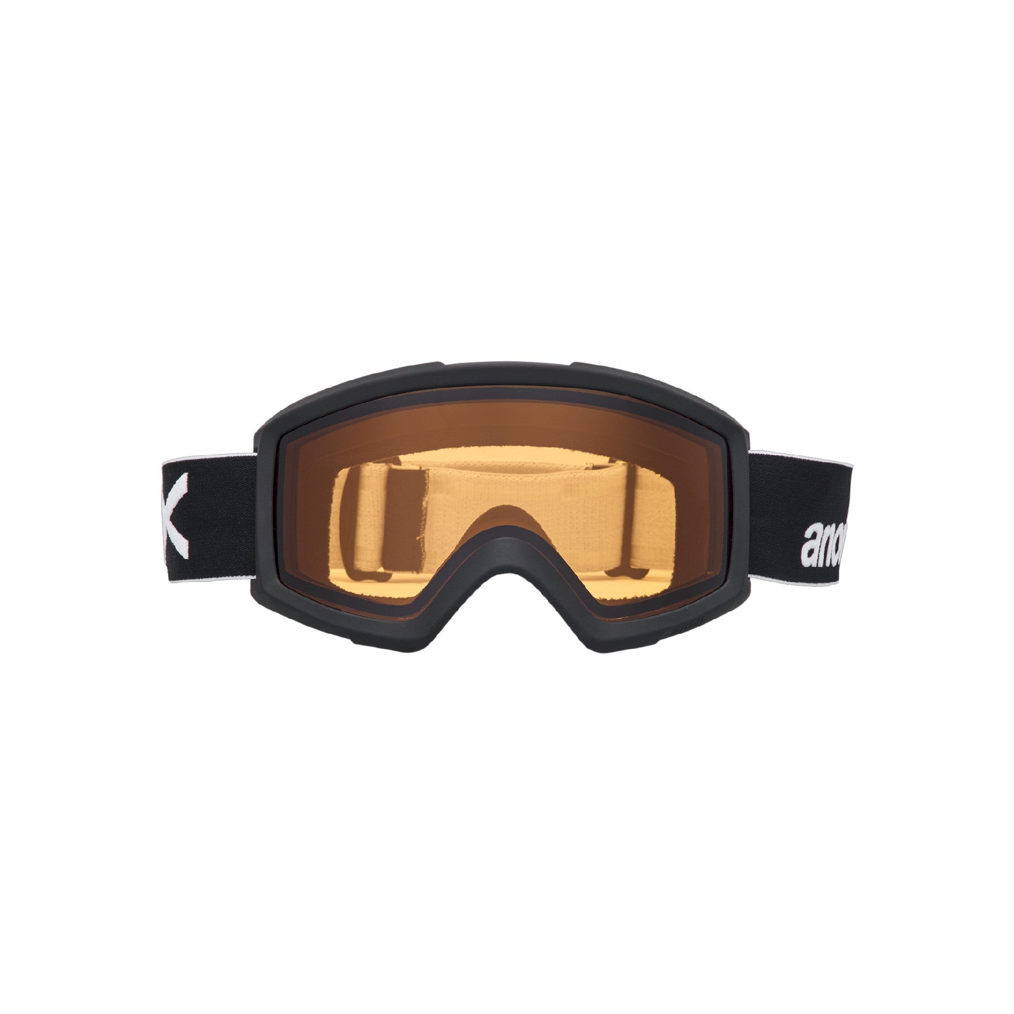Anon Helix 2.0 Goggles (Non-Mirror) - Black Amber OS Low Bridge - Anon Traditional Goggle