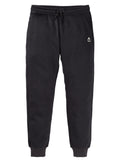 Women's Burton Oak Fleece Pants - True Black Heather '26 - Burton Pants Apparel