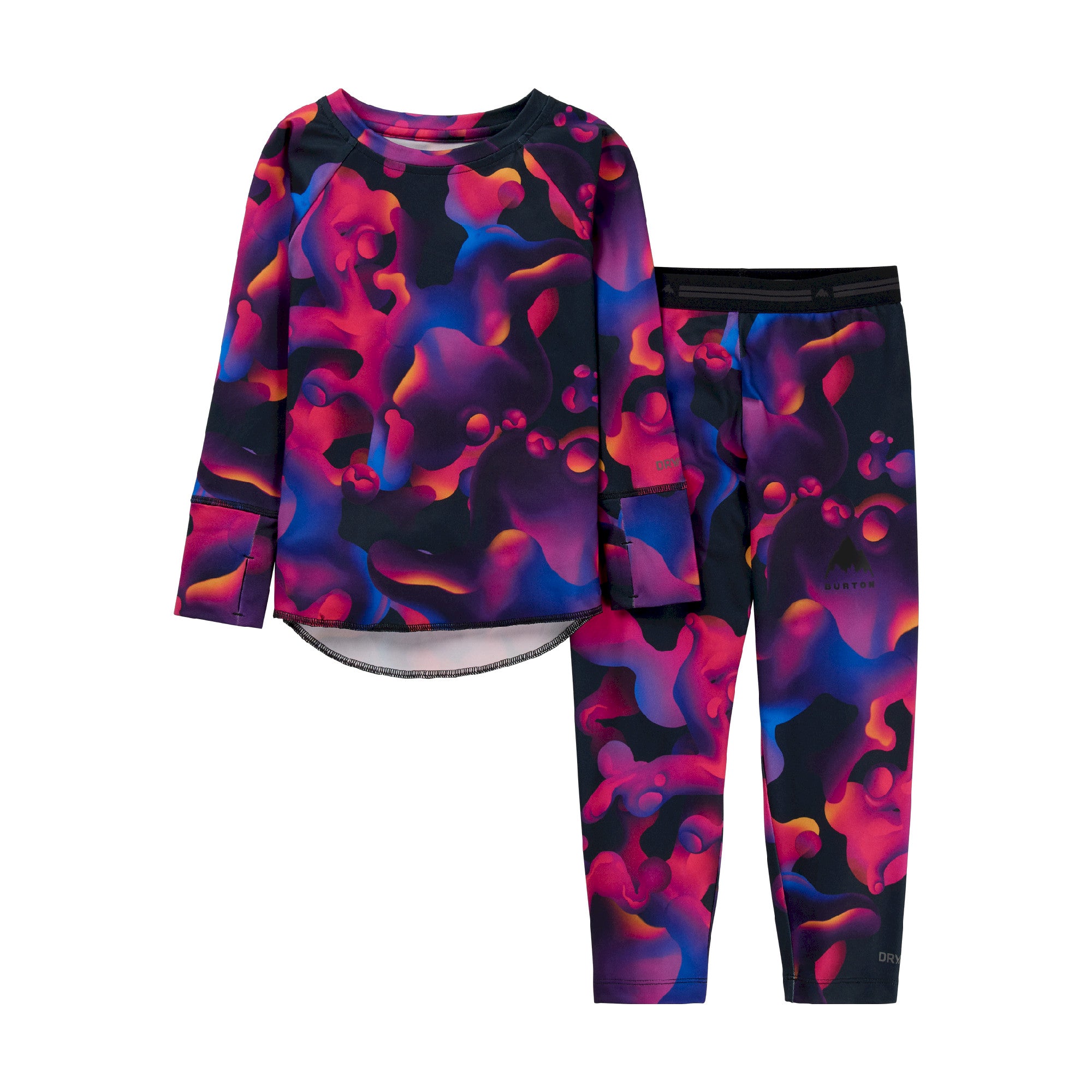 Kids' & Toddlers' Burton Midweight Base Layer Set - Lava Lamp 4T - Burton Pants Base