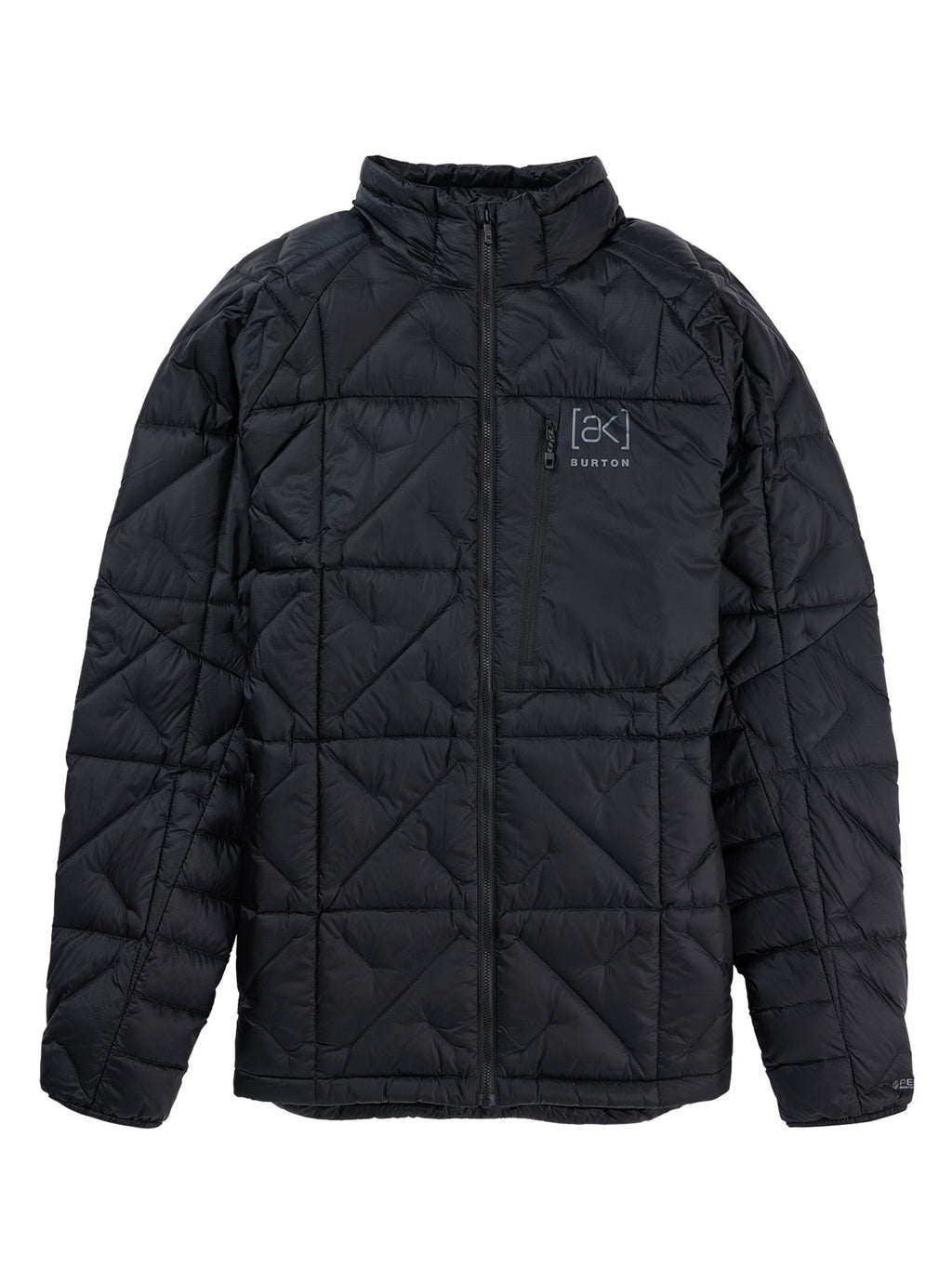 Men's Burton [ak] Baker Down Jacket - True Black - Burton Jacket Mid