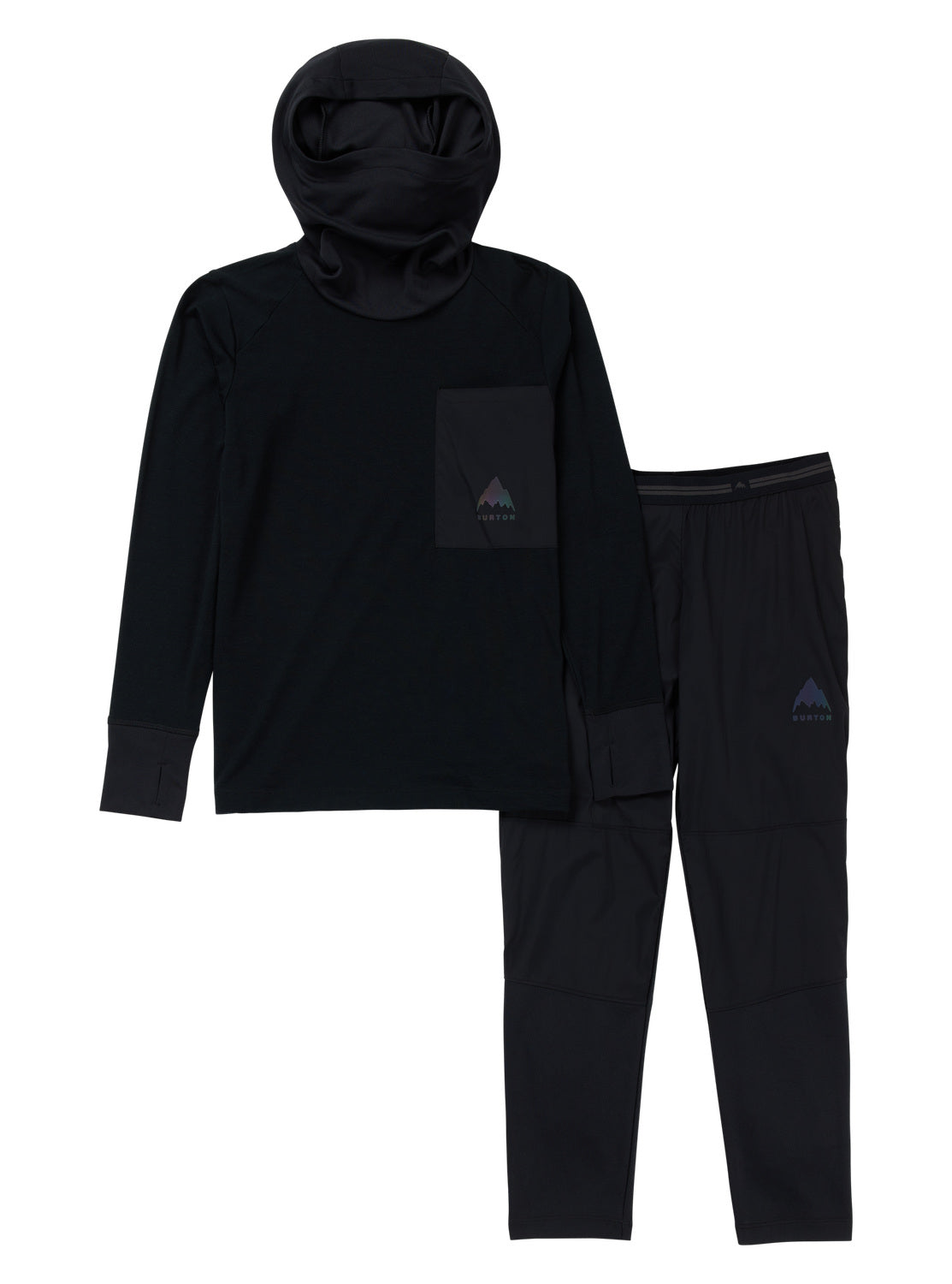 Kids' Burton Outbeam Merino Wool Set - True Black