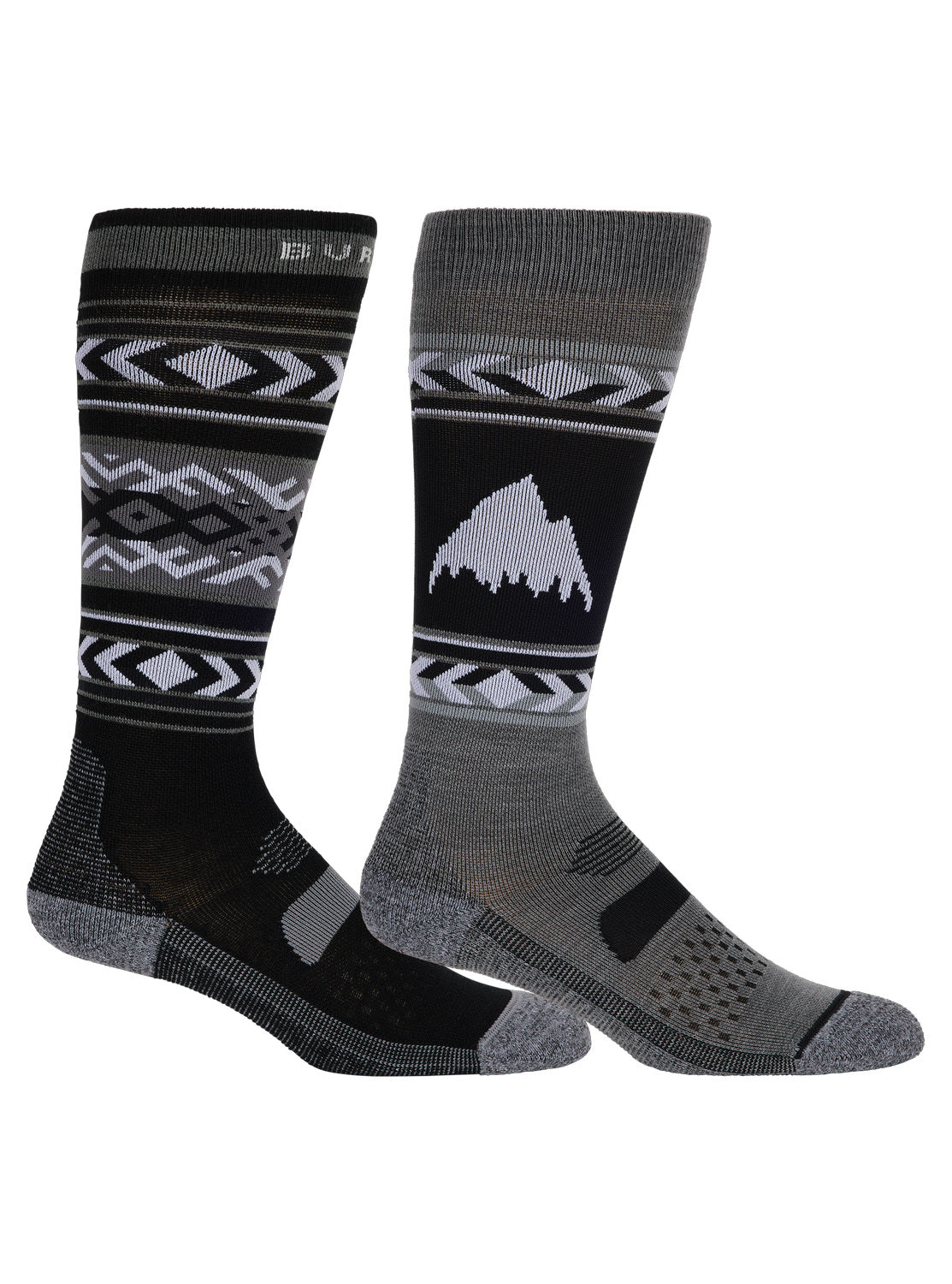 Women's Burton Performance Lightweight Socks (2 Pack) - True Black