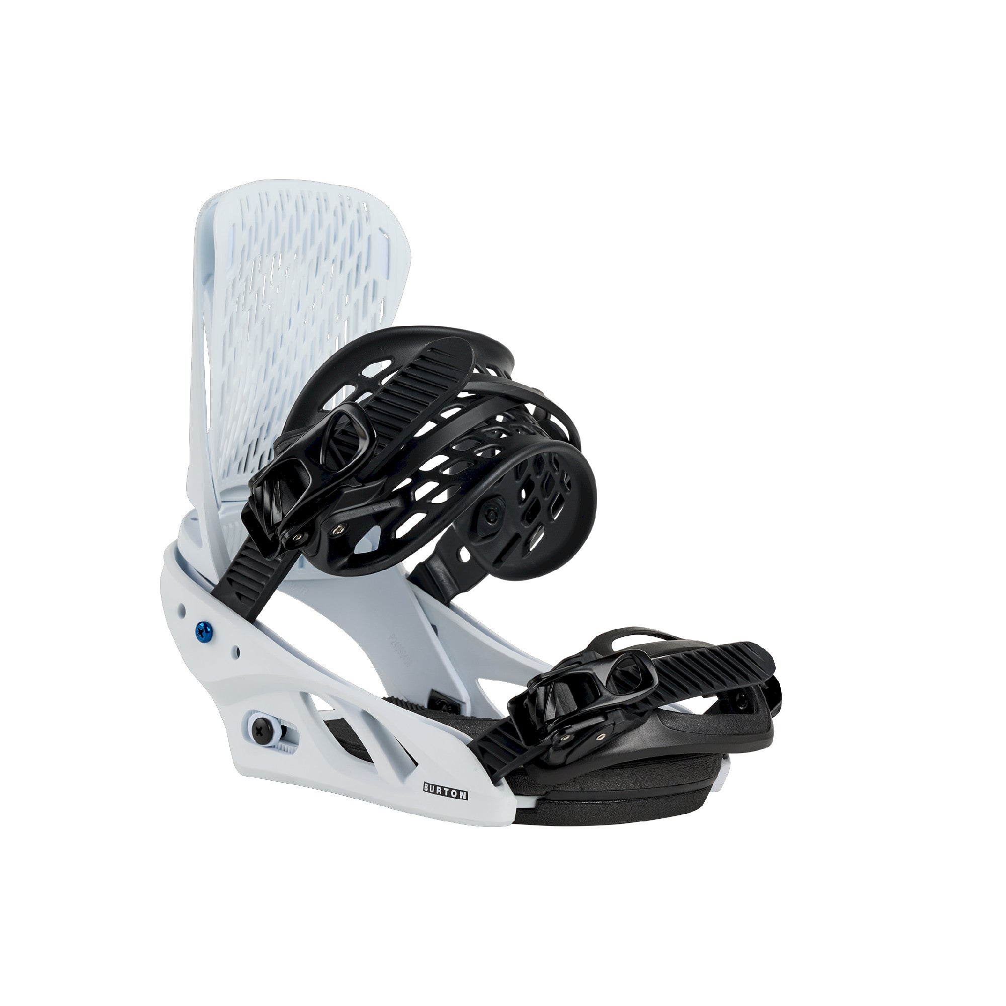 Women's Burton Escapade Re:Flex Snowboard Bindings - White L - Burton Bindings Strap