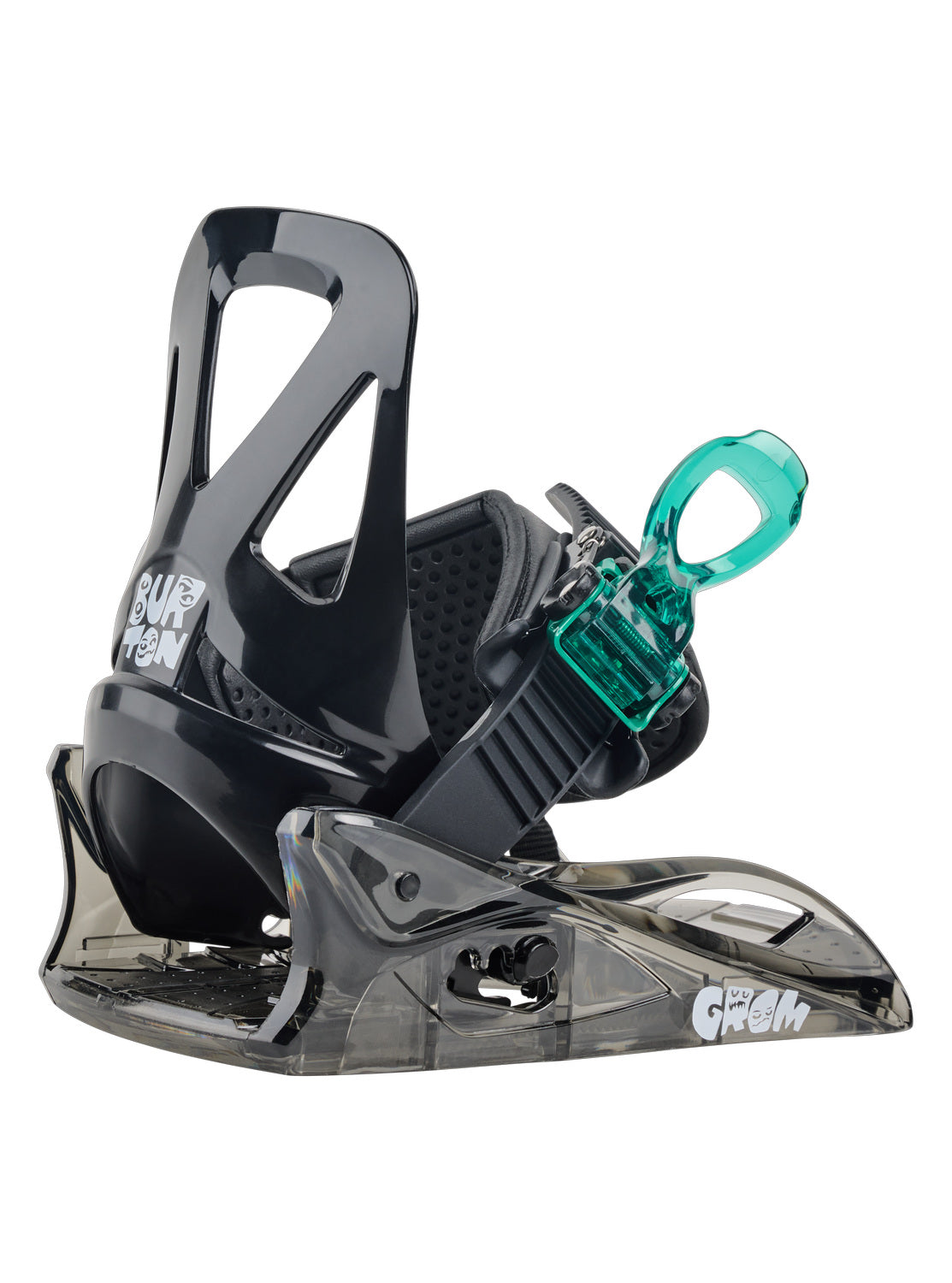 Kids' Burton Mini Grom Disc Snowboard Bindings - Black S