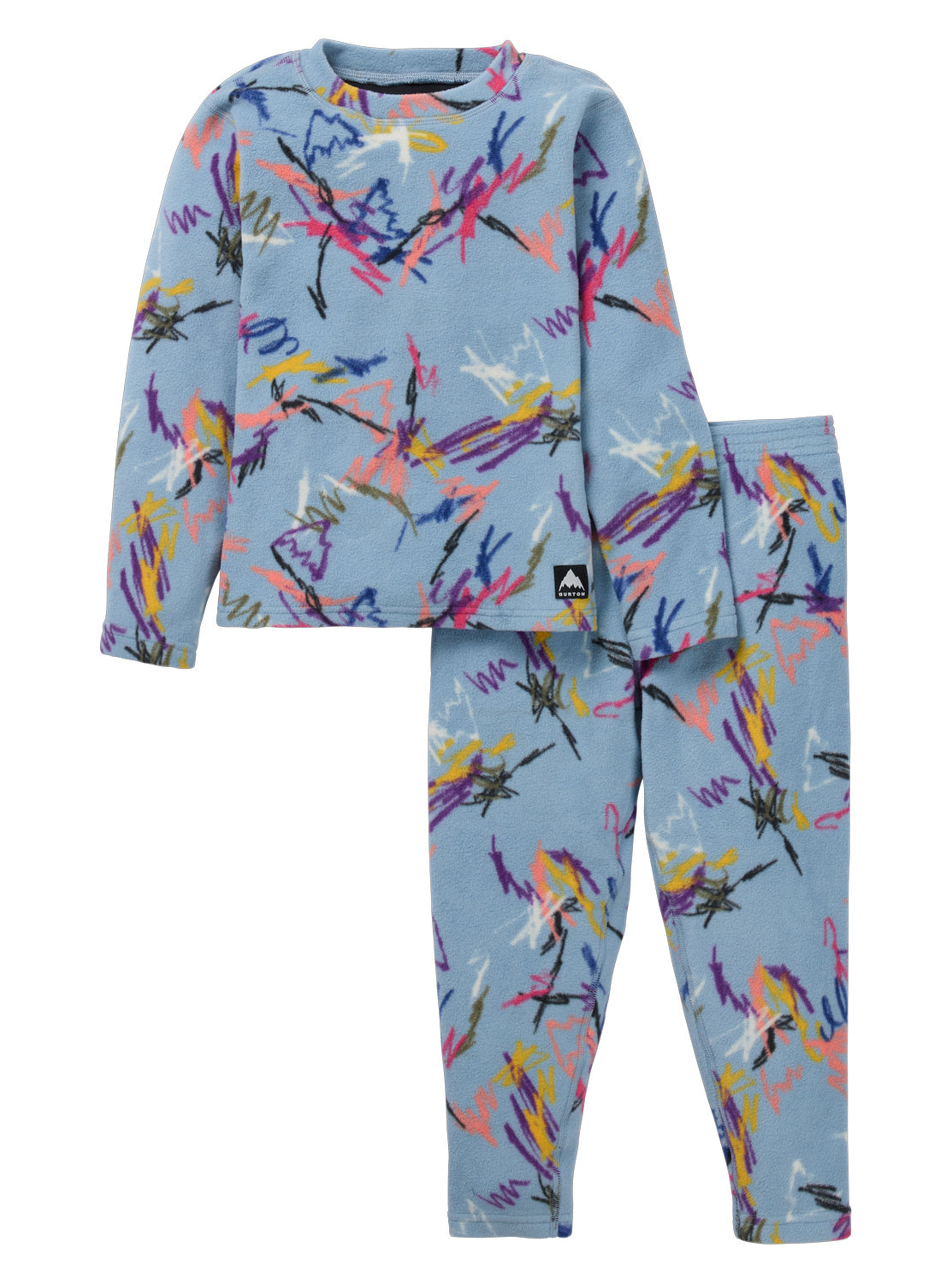 Toddlers' Burton Fleece Base Layer Set - Scribble
