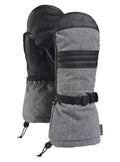 Men's Burton Warmest GORE-TEX Mittens - Gray Heather - Burton Mitts