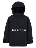 Kids' Burton Frostner 2L Anorak Jacket - True Black XS - Burton Anorak Outerwear