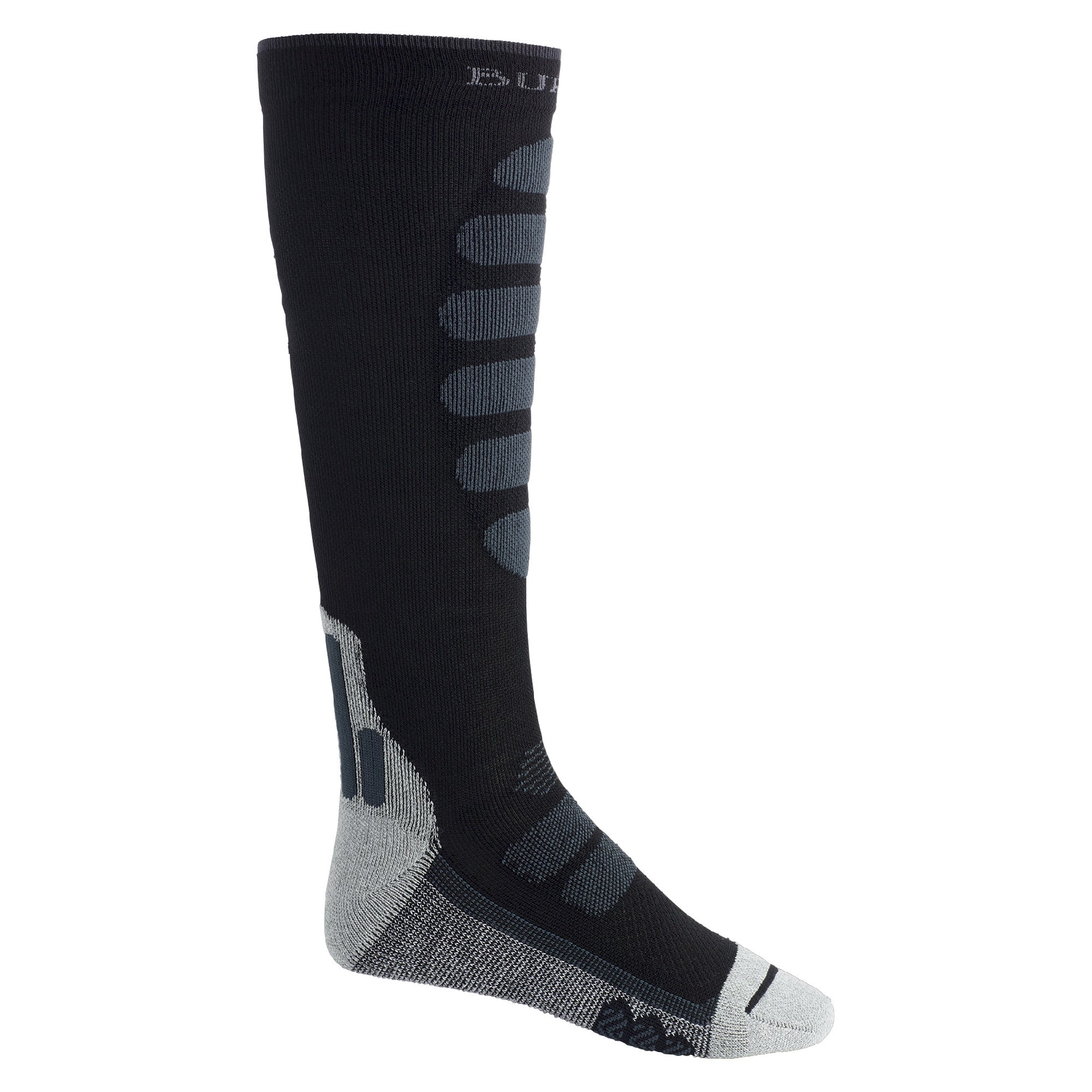 Men's Burton Performance + Lightweight Compression Socks - True Black - Burton Knee High